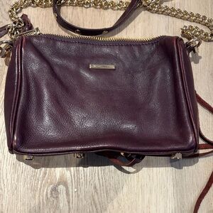 Rebecca Minkoff Dark Burgundy Crossbody Bag